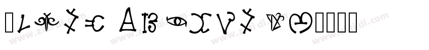 Royal Acidbath字体转换